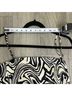 Bebe Zebra Print Black White Tank Top Size S - photo 6