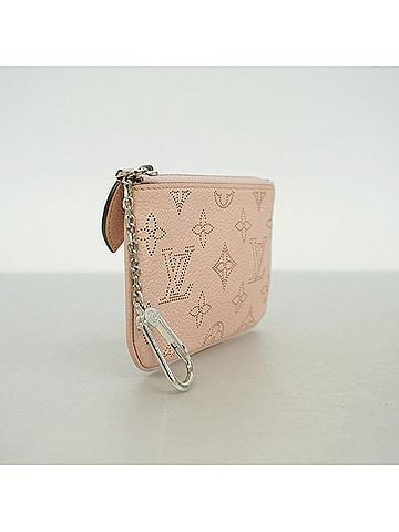 Louis Vuitton Louis Vuitton Mahina Pochette Clé M69508 Magnolia Wallet/Coin Case for Women (view 2)