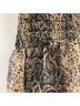 ASOS Snake Print Black Ivory Skort Size 42 waist - photo 3