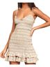 Lulus Plaid Ivory Casual Dress Size XS - photo 1