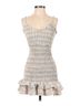 Lulus Plaid Ivory Casual Dress Size XS - photo 2