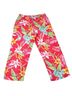 Chico's Tropical Red Multi Color Casual Pants Size L - photo 2