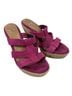 Ugg Pink Tan Wedges Size 7 - photo 1
