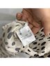 Reformation Polka Dots White Black Long Sleeve Jersey Size 24 - photo 4