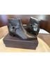 French Connection 100% Leather Solid Black Ankle Boots Size 8 - photo 4