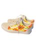 Vans Checkered-gingham Gray Orange Sneakers Size 7 1/2 - photo 3
