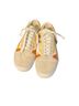 Vans Checkered-gingham Gray Orange Sneakers Size 7 1/2 - photo 2