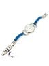 Fossil 100% Straw Silver Blue Watch One size - photo 3