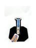 Fossil 100% Straw Silver Blue Watch One size - photo 5
