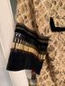 Chico's Gold Black Brown Jacket Size 14 - photo 4