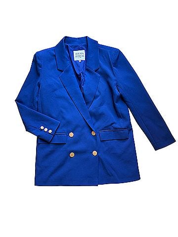 Alexia Admor Double Breasted Boxy Blazer (view 1)