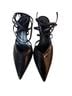 Tamara Mellon 100% Leather Black Heels Size 6 1/2 - photo 1