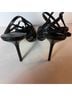 Tamara Mellon 100% Leather Black Heels Size 6 1/2 - photo 5