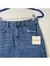 Superdown 100% Cotton Color Block Blue Gray Denim Skirt Size XS - photo 4