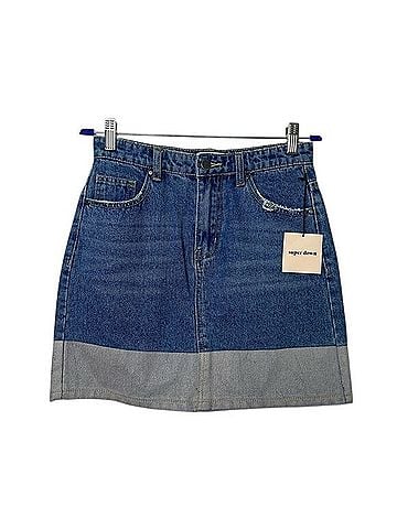 Superdown victoria Denim Skirt (view 1)