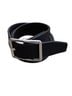 Michael Kors 100% Leather Black Silver Belt Size 32 - photo 1