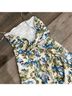 Posse 28% Silk 72% Cotton 100% Cotton Floral Multi Color Cocktail Dress Size M - photo 3