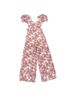 Charo Ruiz Floral Red White Jumpsuit Size XS - photo 1