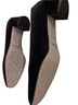 J.Crew Black Silver Heels Size 6 - photo 2