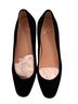 J.Crew Black Silver Heels Size 6 - photo 1