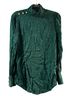 H&M Green Long Sleeve Blouse Size 8 - photo 2