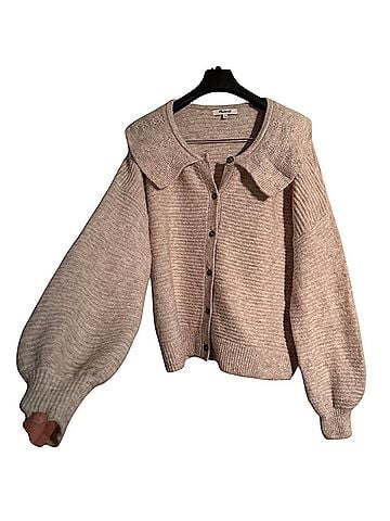 Madewell Pointelle Peter Pan Collar Cardigan Cardigan (view 1)