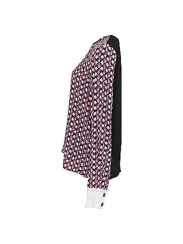 MARNI  Marni Shell-Print Long Sleeve Blouse in Multicolor Silk (view 2)