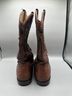 FRYE 100% Leather Brown Boots Size 9 1/2 - photo 6