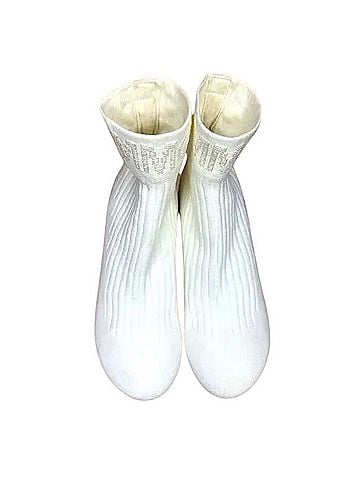MM6 Maison Martin Margiela Ribbed stretch Sock ankle Booties Ankle Boots (view 1)