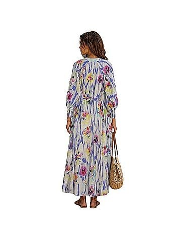 Maria Cher Abstract Ikat Casual Dress (view 2)
