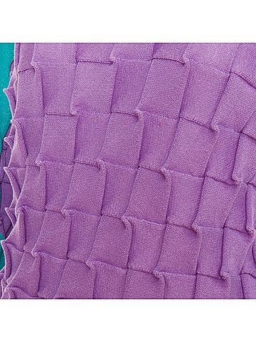 Issey Miyake Issey Miyake cotton bateau weave pleated sweater (view 2)