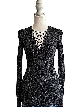 Sandro Long Sleeve Top (view 1)