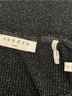 Sandro Black Silver Long Sleeve Top Size 2 - photo 3