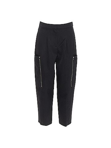 Stella McCartney Stella Mccartney wool twill zip pocketed tapered pants (view 1)