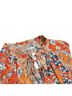 Maria Cher 100% Viscose Floral Multi Color Sleeveless Blouse Size S - photo 2
