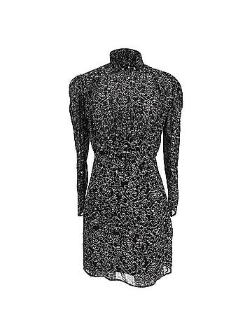 IRO Ba&sh Acia Mini Dress in Black Viscose (view 1)