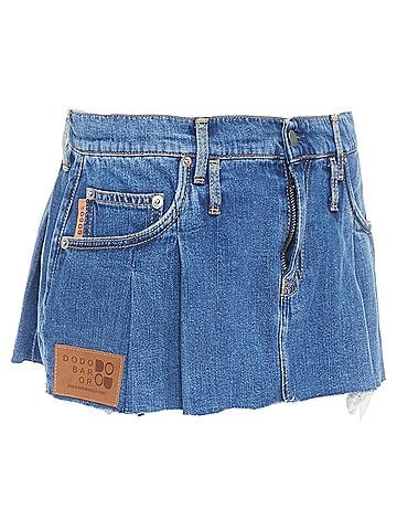 Dodo Bar Or Dodo Bar Or Lennon Mini Skirt pleated front tag short skirt (view 1)