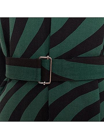 Dries Van Noten Dries Van Noten 2017 Graphic Belted Dress (view 2)