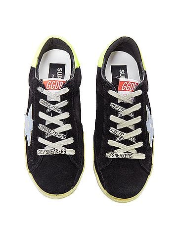 Golden Goose Golden Goose Ggdb SStar suede distressed sneakers (view 2)