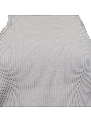 Herve Leger  Herve Leger x Julia Restoin Roitfeld Halterneck Mini Dress in White Viscose (view 2)