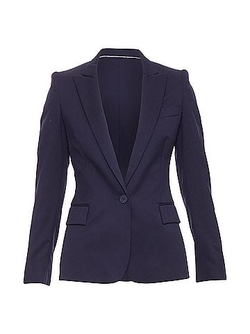 Stella McCartney Stella Mccartney wool flap pocket single breasted blazer (view 1)