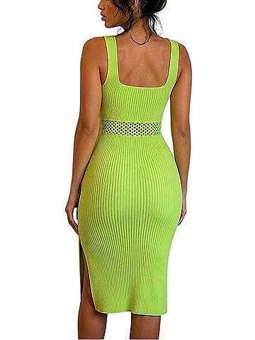 Jonathan Simkhai Loren Crochet Rings Casual Dress (view 2)