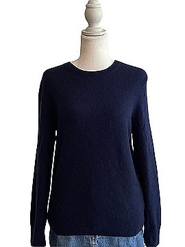 Quince Mongolian Cashmere Crewneck Cashmere Pullover Sweater (view 1)