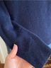 Quince 100% Cashmere Blue Cashmere Pullover Sweater Size M - photo 8
