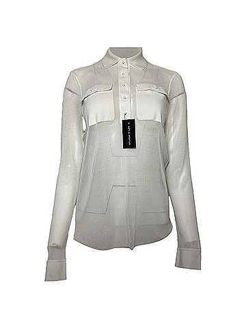 Tom Ford Tom Ford Pocket Shirt in White Cotton (view 1)