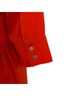 Emily McCarthy 100% Polyester Solid Red Gold Casual Dress Size S - photo 5