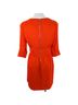Emily McCarthy 100% Polyester Solid Red Gold Casual Dress Size S - photo 2