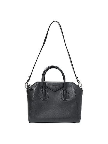 Givenchy Givenchy Small Antigona Bag in Black Grained Leather (view 1)