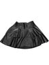 Commense Black Faux Leather Skirt Size M - photo 1