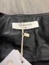 Commense Black Faux Leather Skirt Size M - photo 3